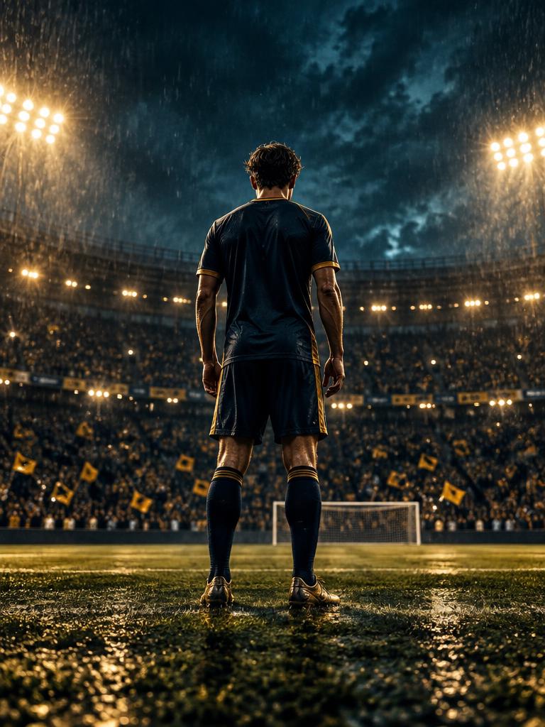 Cover art for The Rise: A Footballer's Story